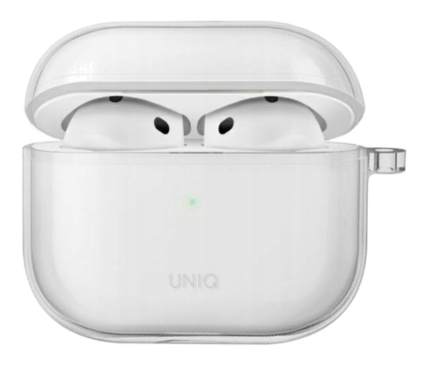 Uniq Etui Glase AirPods 4 przezroczysty/glossy clear - 1471719 - zdjęcie